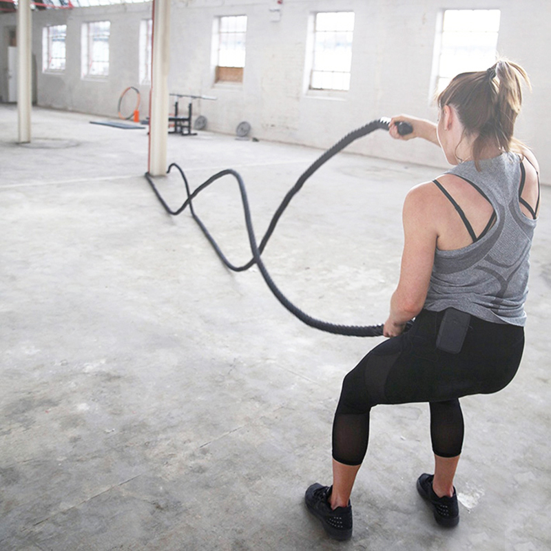 Crossfit Workout With Equipment - 9M/12M/15M Fitness Battle Rope Crossfit Zware
