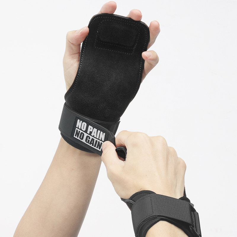 Crossfit Training Gear - Koeienhuid Gym Grips Handschoenen Gewichtheffen Fitness
