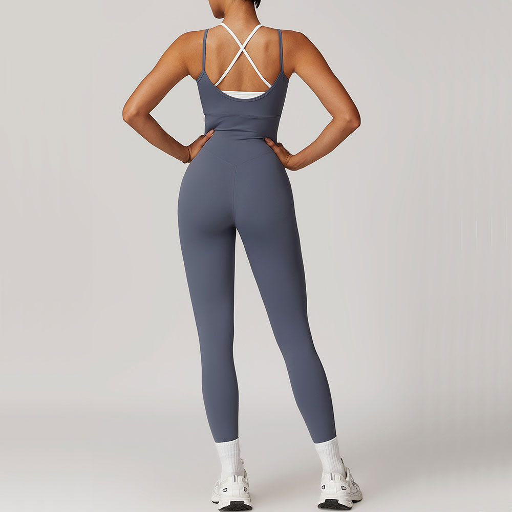 Kleurblok Jumpsuit Gym Set Dam - Crossfit Workout With Equipment recensie en prijs