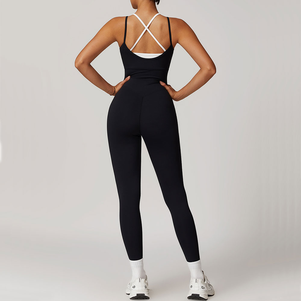 Kleurblok Jumpsuit Gym Set Dam - Crossfit Workout With Equipment recensie en prijs