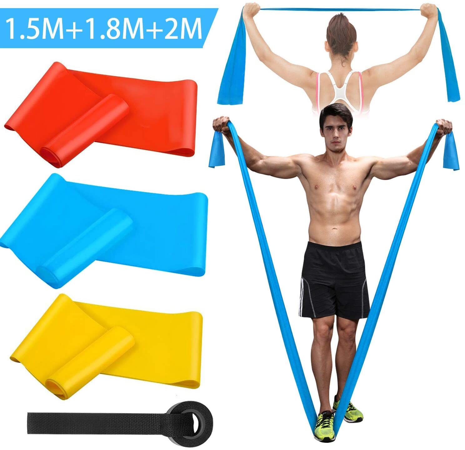 Elastische fitnessbanden 4-del - Crossfit Training Gear recensie en prijs