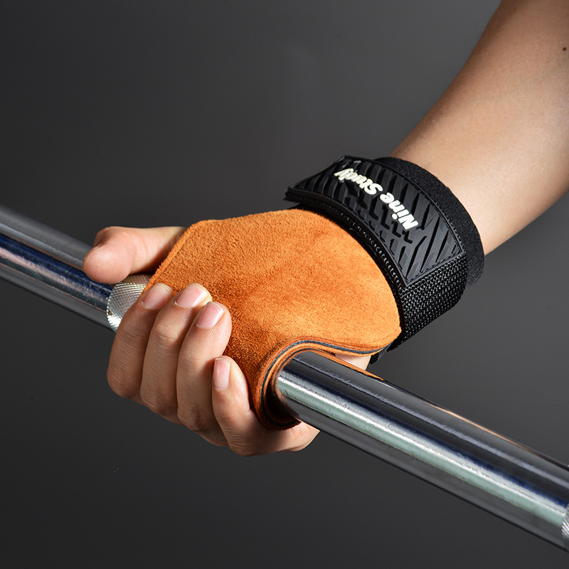 Koeienhuid Gymgrepen Handschoe - Crossfit Workout With Equipment recensie en prijs