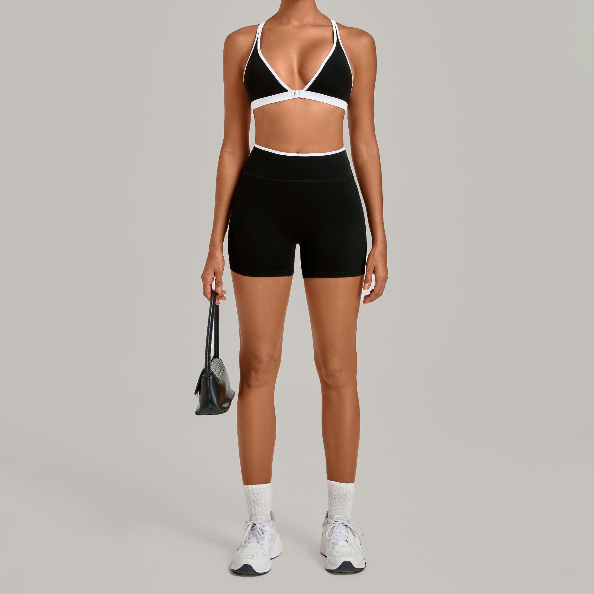 Dames 2-delige yogaset, diepe  - Crossfit Workout With Equipment recensie en prijs