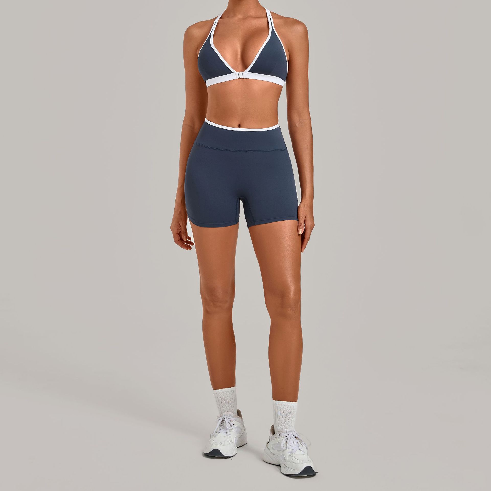 Dames 2-delige yogaset, diepe  - Crossfit Workout With Equipment recensie en prijs